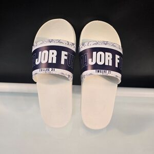 Twelve 21 Major Fun Slide Sandals EU Size 39 US Size 7